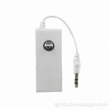 Stereo Bluetooth Audio Dongle with Audio and Video Remote Control, Measures 60 x 24 x 9mm
